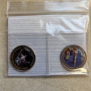 Mystic Stamp Company Apollo 11 JFK Space Launch Colorized JFK Half Dollar